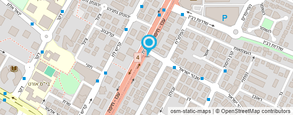 מפת הגעה אל ערן ברקוביץ' - פסיכולוג רפואי