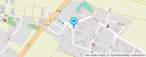 מפת הגעה אל דפנה הדס