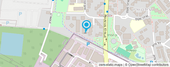 מפת הגעה אל בת קציר  רפלקסולוגית