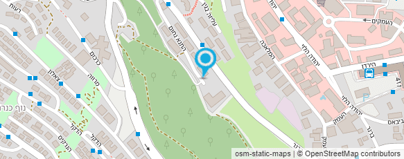 מפת הגעה אל בית אבות הוד עמל