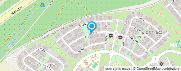 מפת הגעה אל צאלולים - הפקות חינה