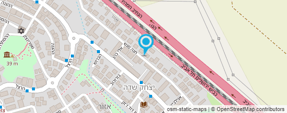 מפת הגעה אל הילה טיפולי שיאצו