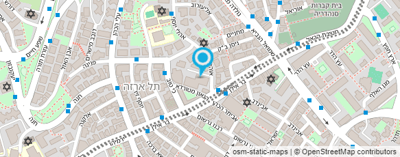 מפת הגעה אל סמינר בנות יעקב - בנות אלישע