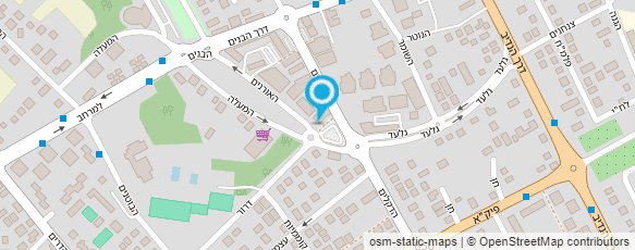 מפת הגעה אל עידו דוד מעצב שיער