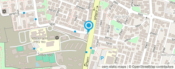 מפת הגעה אל טיפת חלב