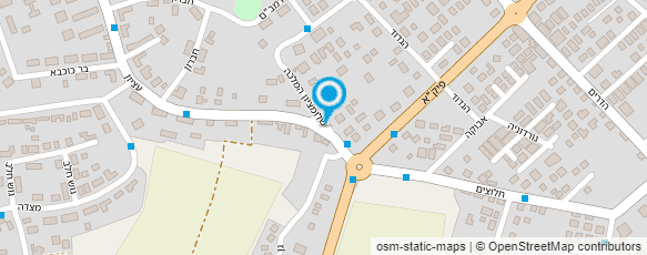 מפת הגעה אל טיפת חלב