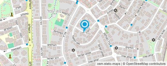 מפת הגעה אל טיפת חלב נווה עמל - כללית