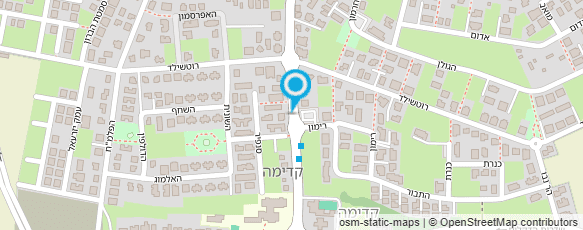 מפת הגעה אל טיפת חלב