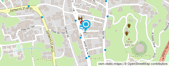 מפת הגעה אל ד"ר מוחמד שייך