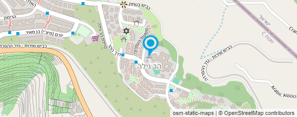 מפת הגעה אל נלושה קייטרינג