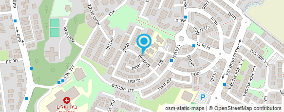 מפת הגעה אל רוני (אהרון) זיו