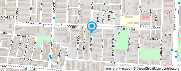 מפת הגעה אל מרכז הקוסמטיקה-אילנה רוזיליו