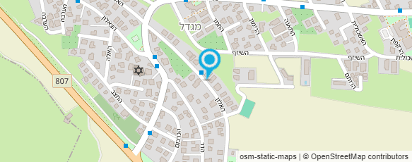 מפת הגעה אל נופש שלווה במושבה