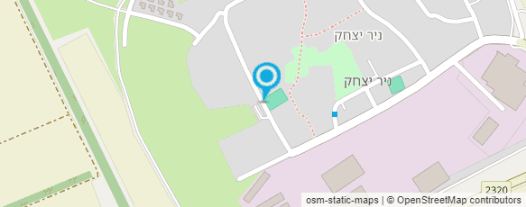 מפת הגעה אל טיפת חלב ניר יצחק - כללית