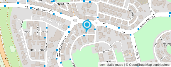 מפת הגעה אל טיפת חלב אלעד - כללית