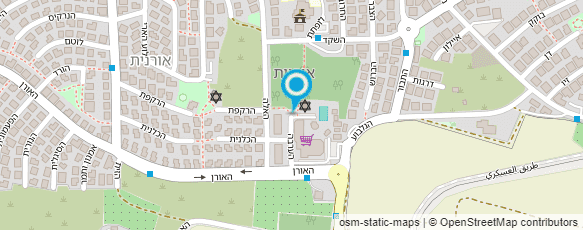 מפת הגעה אל טיפת חלב אורנית - כללית