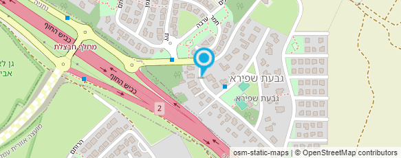 מפת הגעה אל סיגל גולדברג