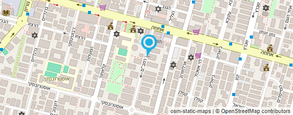 מפת הגעה אל עץ מתכת - רהיטים ותוספות בנייה