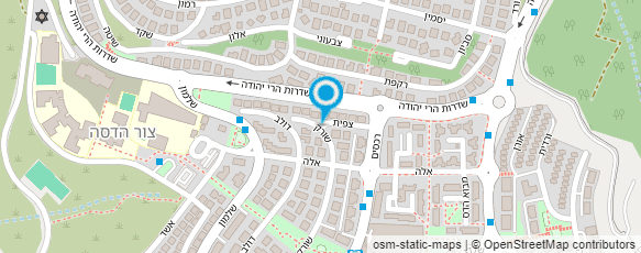 מפת הגעה אל דר' רקפת הדר גבי