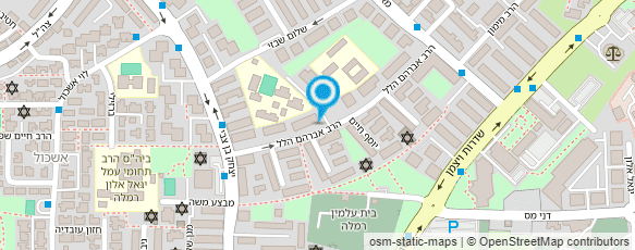 מפת הגעה אל העמותה לחקר עב"מים וחיים חוץ-ארציים