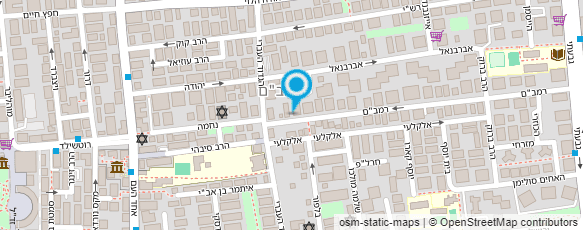 מפת הגעה אל רחל אליאס - רפלקסולוגית