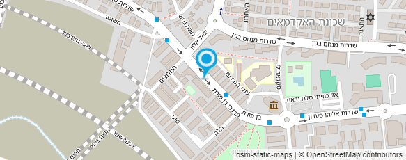 מפת הגעה אל מובילי אריאל