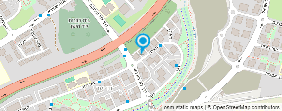 מפת הגעה אל אבנר שיער ואיפור