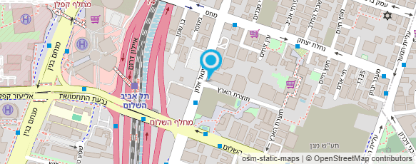 מפת הגעה אל סטודיו אריות ציון