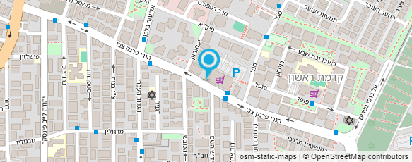 מפת הגעה אל מכבי שירותי בריאות