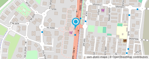 מפת הגעה אל מכבי שירותי בריאות