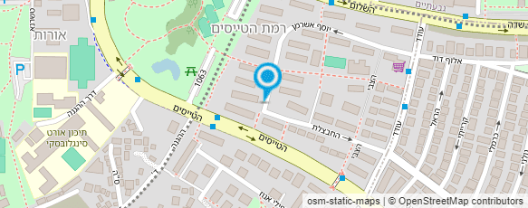 מפת הגעה אל רועי יחזקאלי - עיסוי הוליסטי