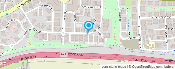 מפת הגעה אל נעמי לאור בנקר