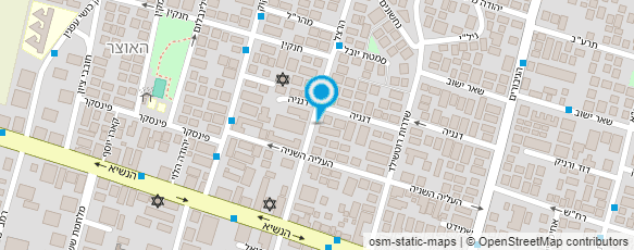 מפת הגעה אל אלדד כחלון בוטיק לעיצוב שיער