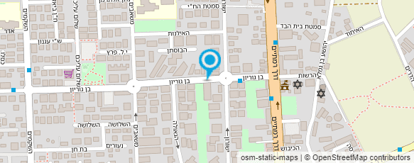 מפת הגעה אל רועי קלנר מורה לגיטרה