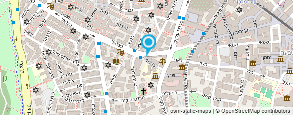 מפת הגעה אל מנזה Menza