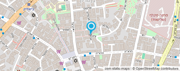 מפת הגעה אל גילה בן פורת בק קרמיקה