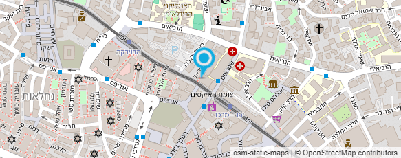 מפת הגעה אל מוריה רבני שמאית  מקרקעין