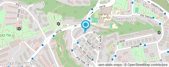 מפת הגעה אל מעיין - פדיקור ומניקור