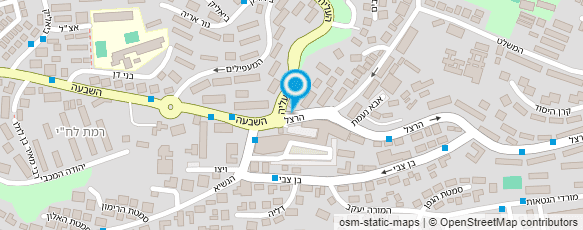 מפת הגעה אל ליאל קוצרי איפור כלה