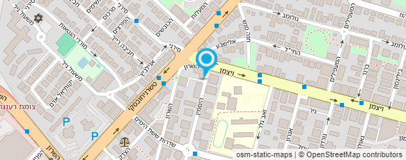 מפת הגעה אל אינה רסקין - קוסמטיקאית פרא רפואית