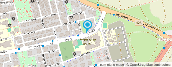 מפת הגעה אל ד"ר גרינברג רודיקה