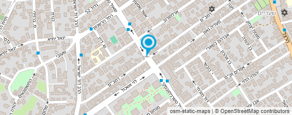 מפת הגעה אל המספרה של גינדיל