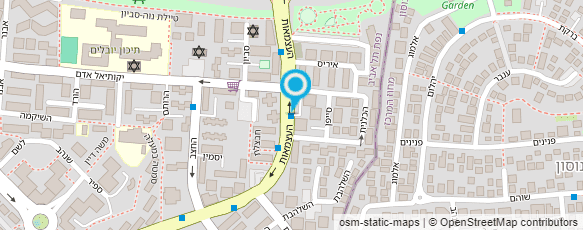 מפת הגעה אל ג'ורג עיצוב שיער