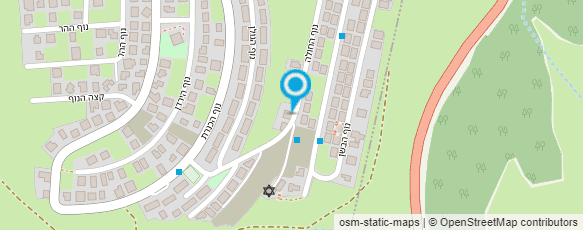 מפת הגעה אל אחוזת אוהד