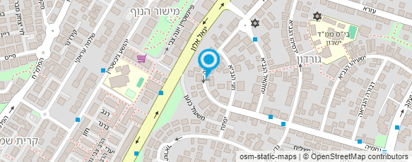 מפת הגעה אל מור אדיקמן יוסף איפור