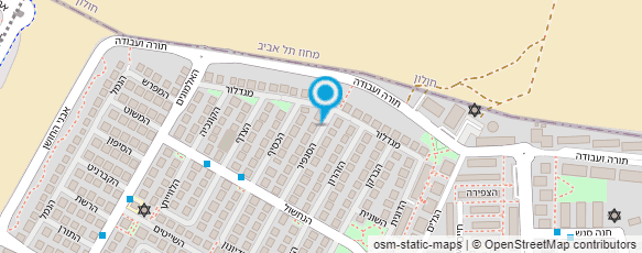 מפת הגעה אל אור ליפל - לימוד תופים