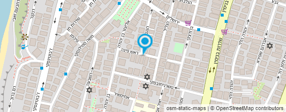 מפת הגעה אל חיה שטרן - מרצה