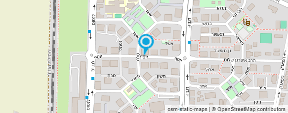 מפת הגעה אל יהודית בניית ציפורניים