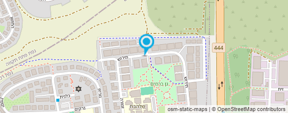 מפת הגעה אל רינה מגנזי - מאמנת כושר אישית