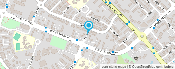 מפת הגעה אל היפר כהן - סניף רימון